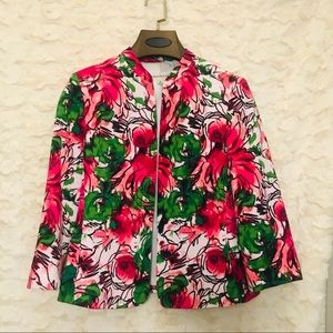 Evan Picone 6P floral blazer Perfect for Spring